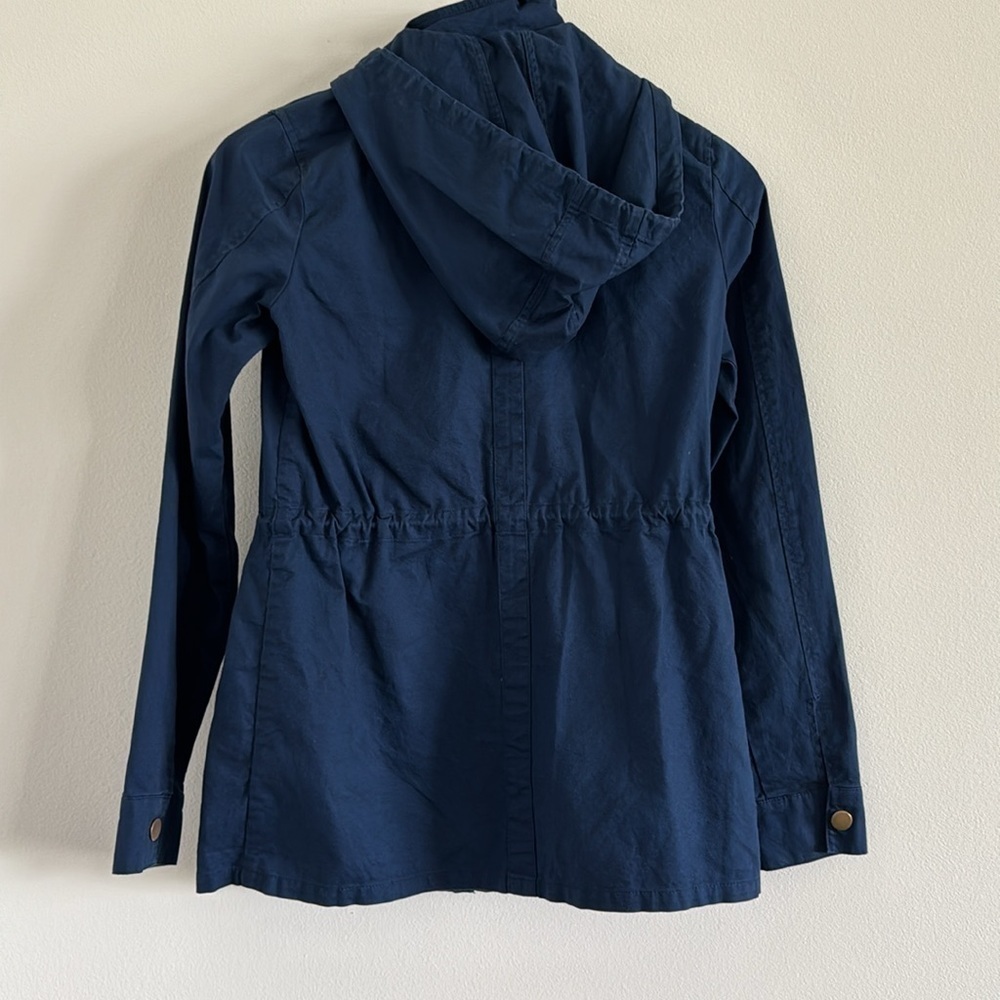 Market & Spruce Navy Utility Jacket NWOT XS - Picture 4 of 7